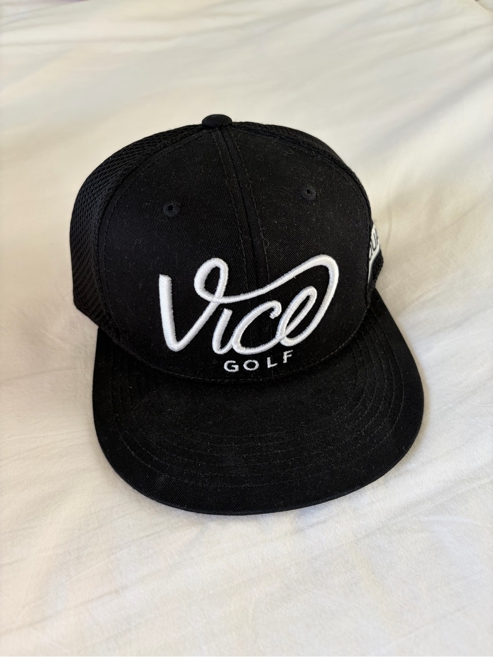 Black Vice Golf Hat